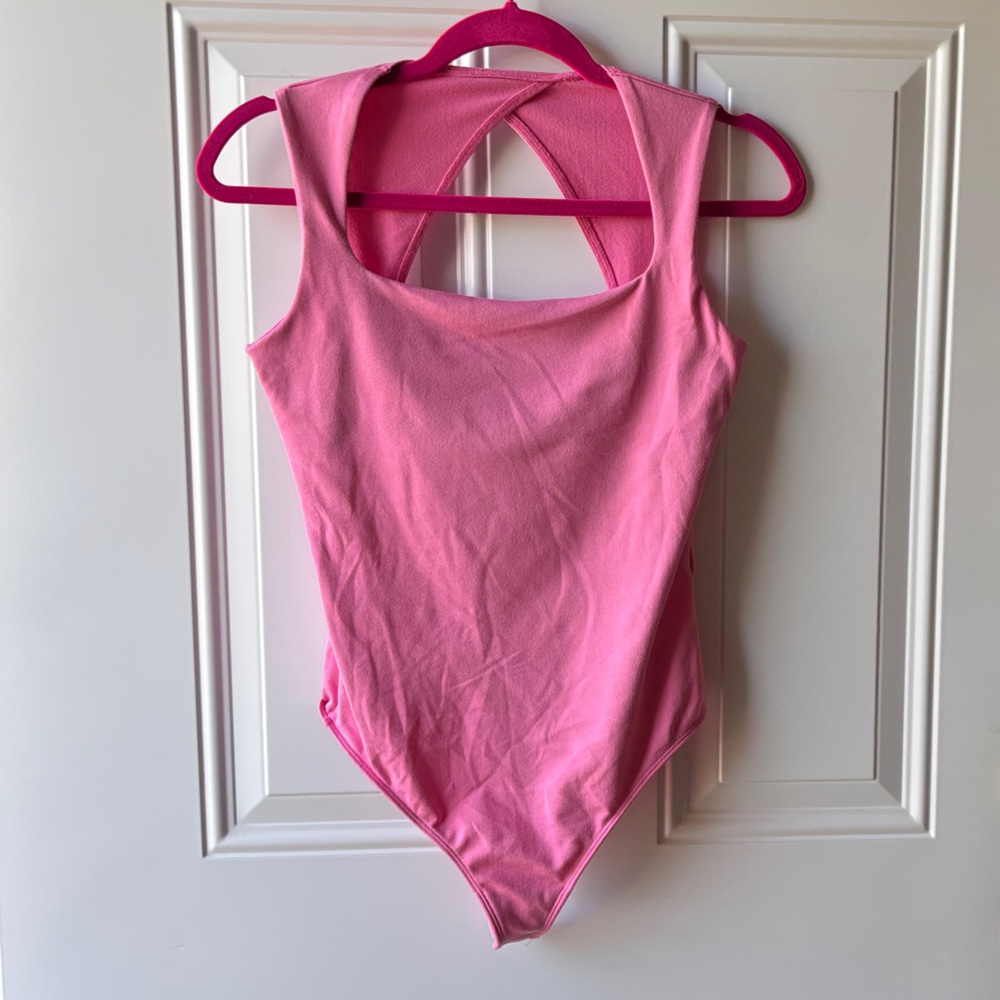 Hollister Pink Women’s One-Piece Bodysuit Never Worn